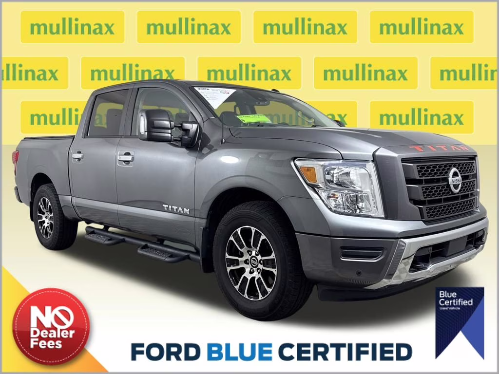 2021 Gun Metallic Nissan Titan SV RWD Truck