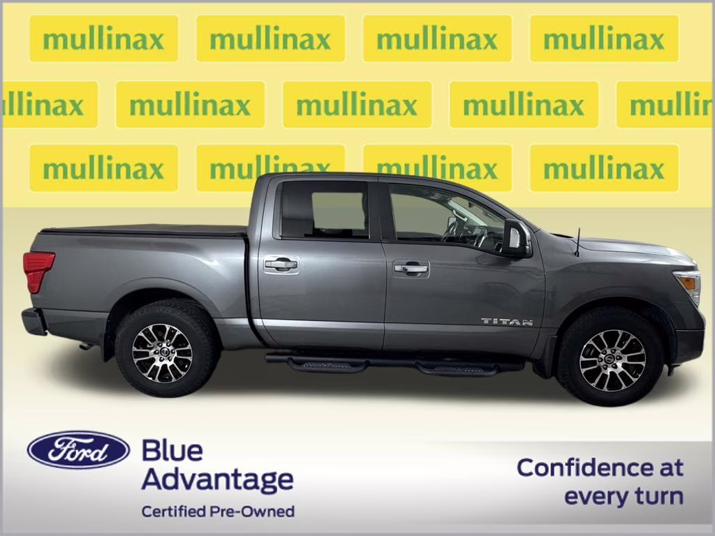 2021 Gun Metallic Nissan Titan SV RWD Truck