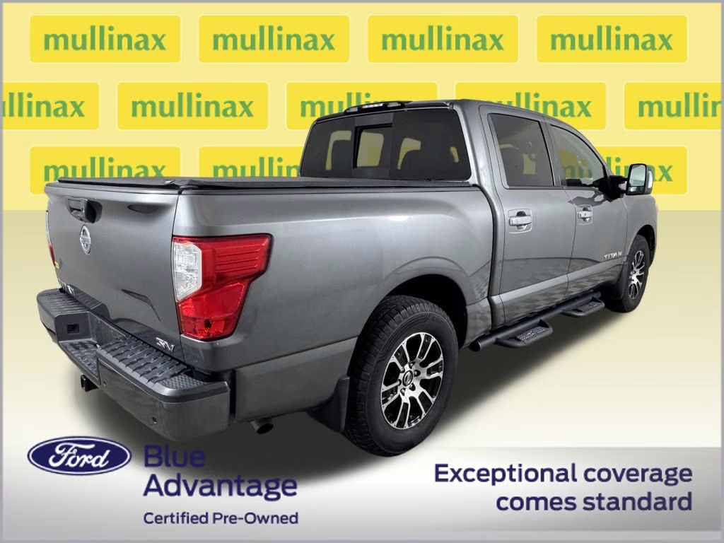 2021 Gun Metallic Nissan Titan SV RWD Truck