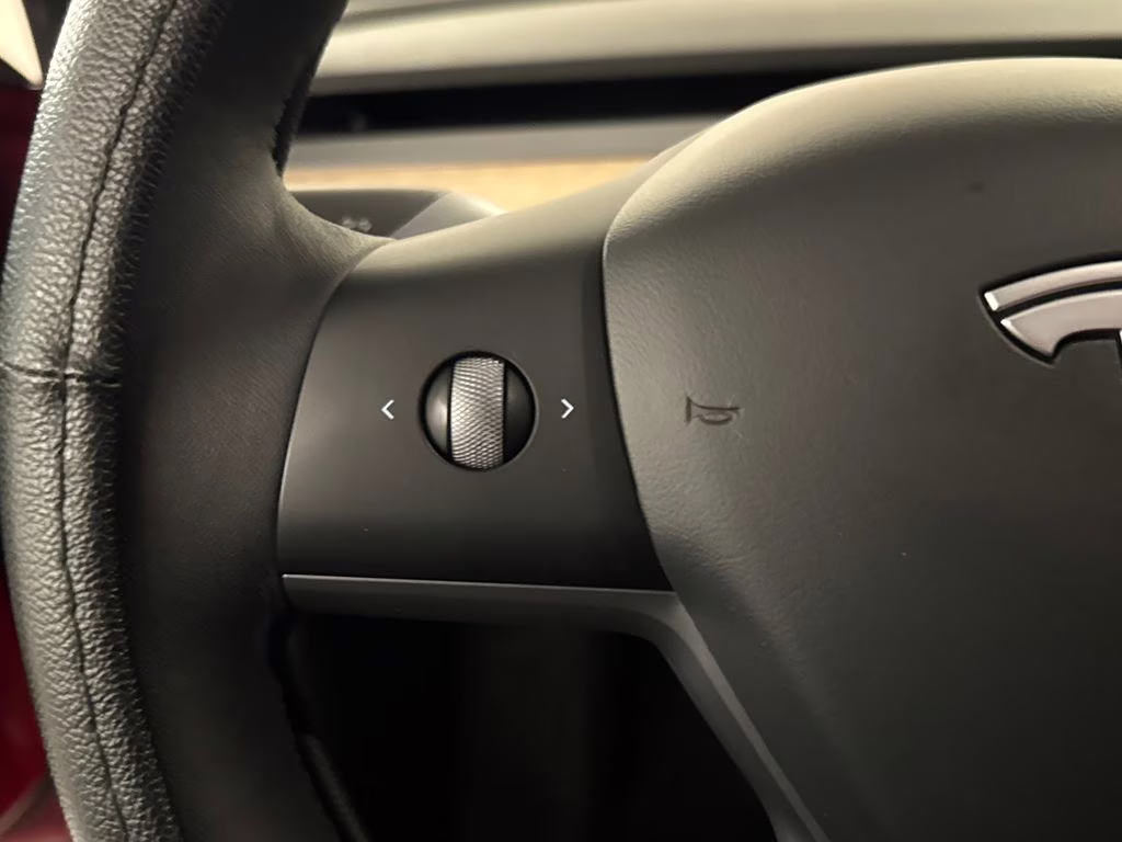 2021 Red Multi-Coat Tesla Model 3 Standard Range Plus RWD Sedan