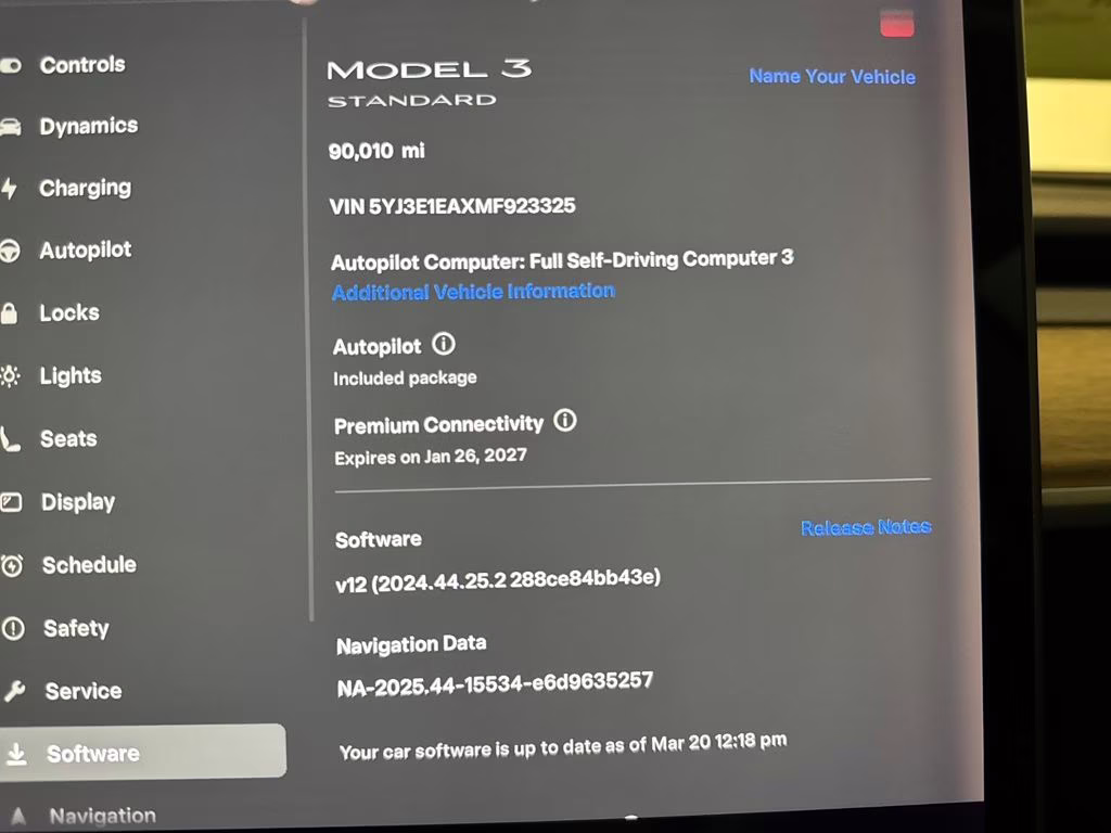 2021 Red Multi-Coat Tesla Model 3 Standard Range Plus RWD Sedan