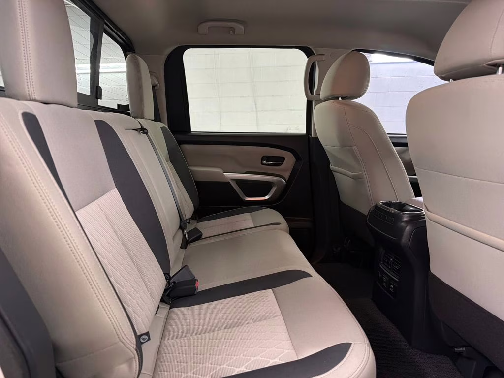 2023 Glacier White Nissan Titan SV RWD Truck