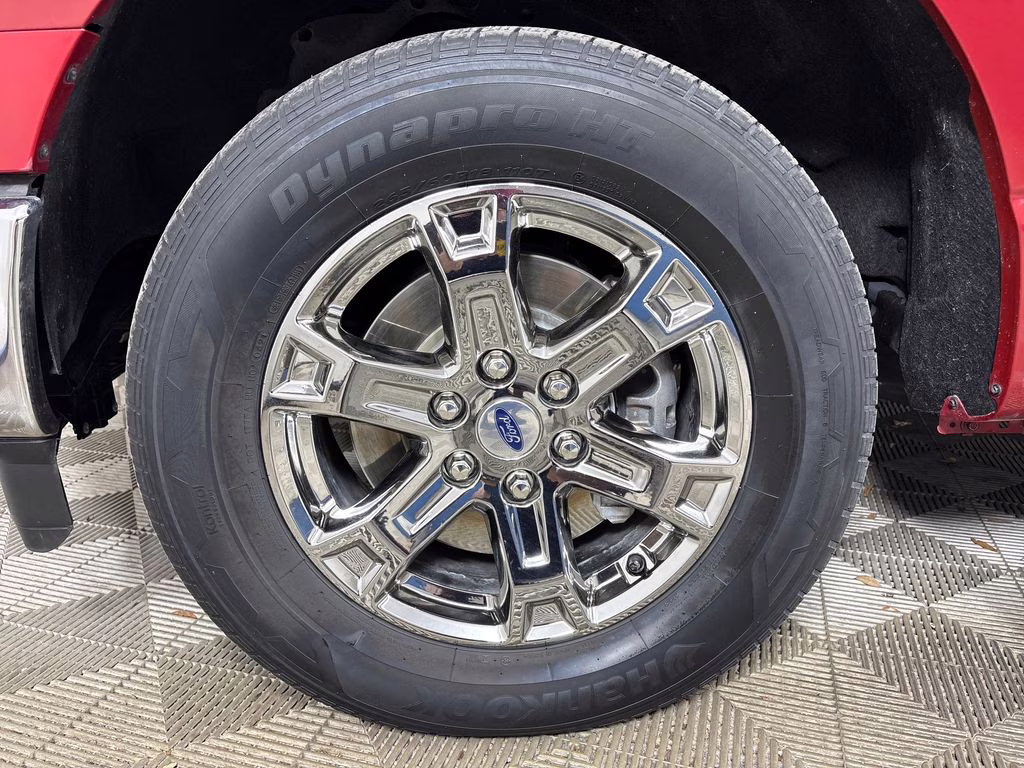 2021 Red Metallic Ford F-150 Lariat RWD Truck