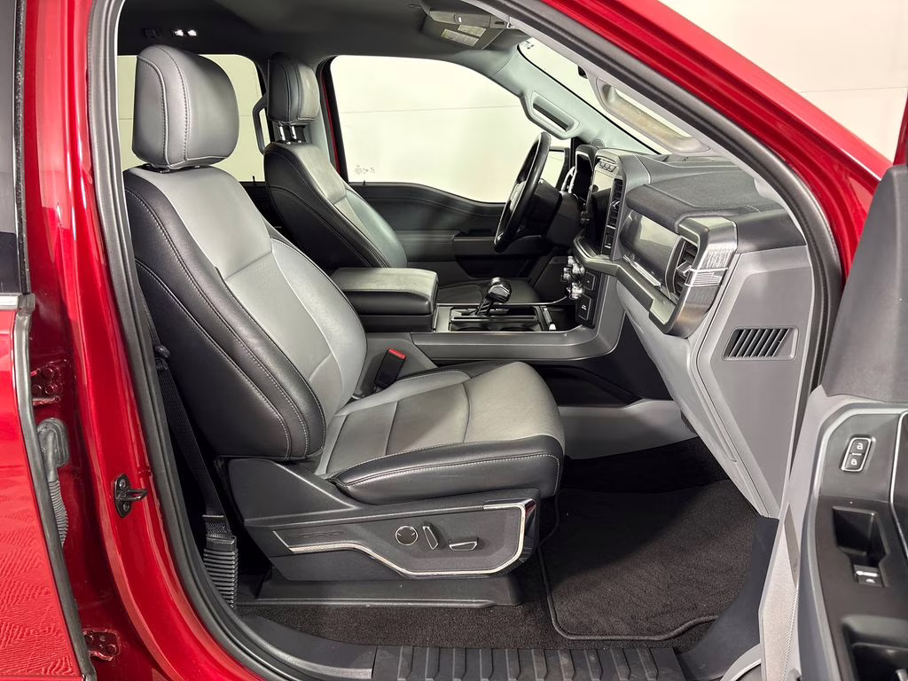 2021 Red Metallic Ford F-150 Lariat RWD Truck