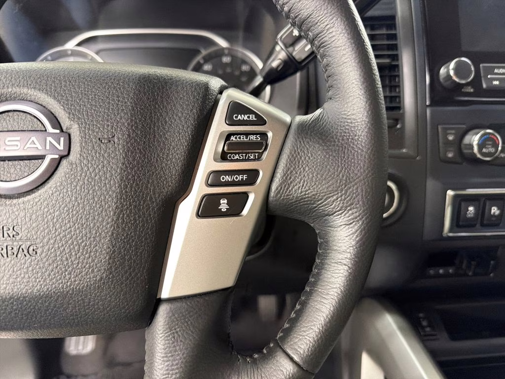 2023 Glacier White Nissan Titan SV RWD Truck