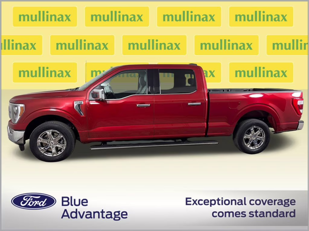 2021 Red Metallic Ford F-150 Lariat RWD Truck