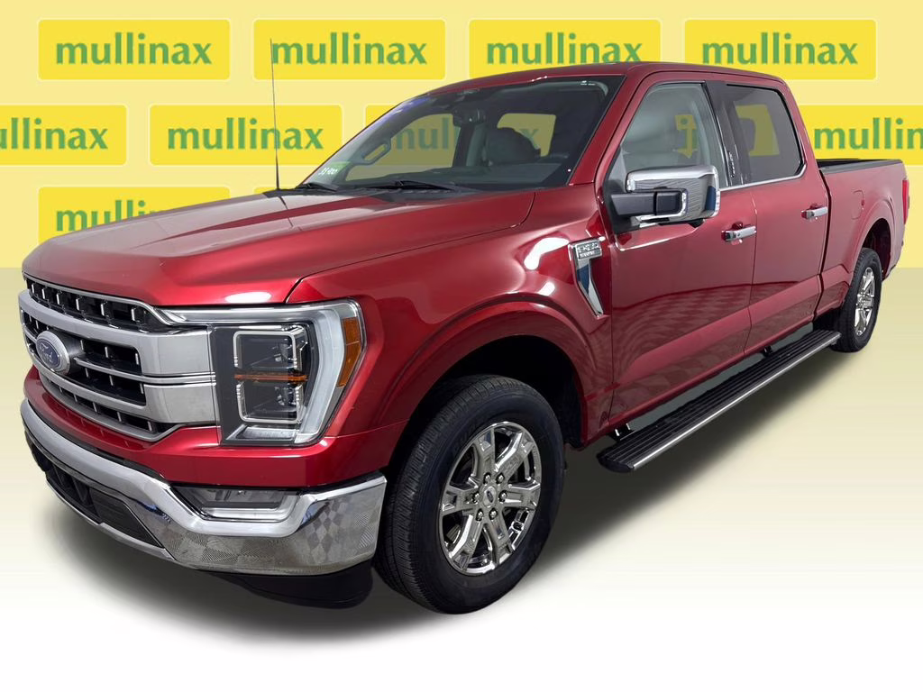2021 Red Metallic Ford F-150 Lariat RWD Truck