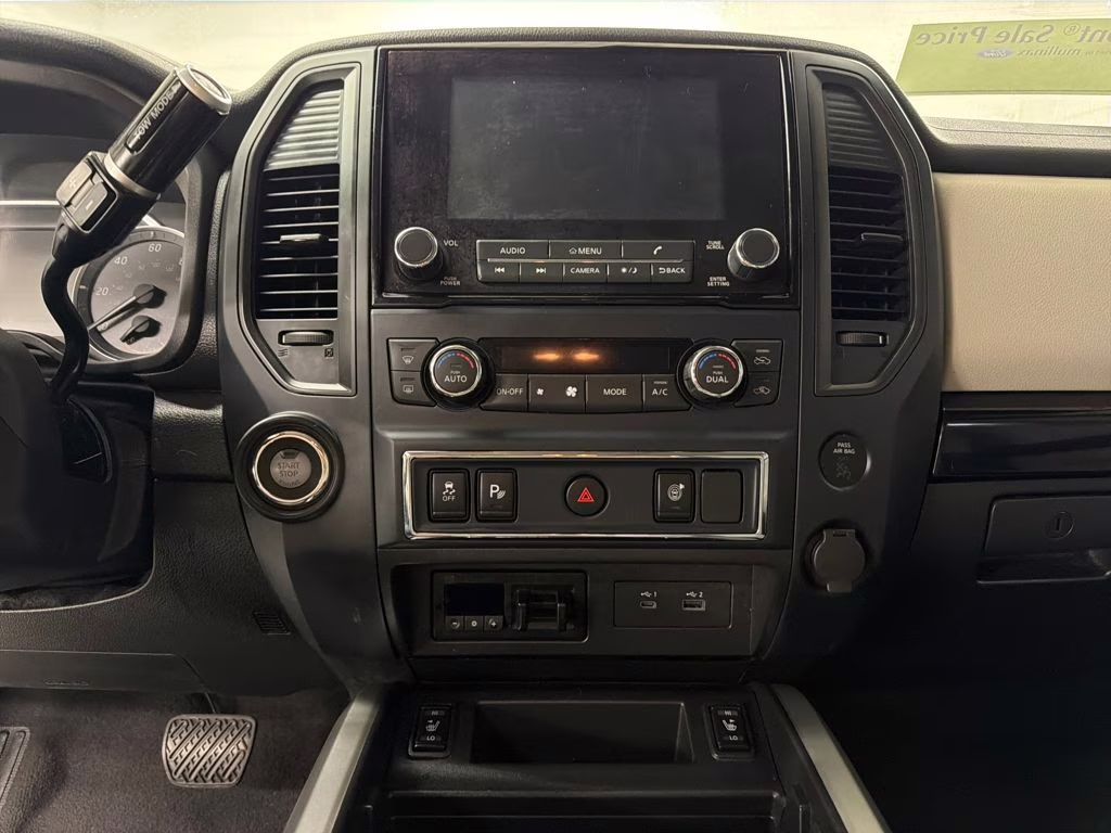 2023 Glacier White Nissan Titan SV RWD Truck