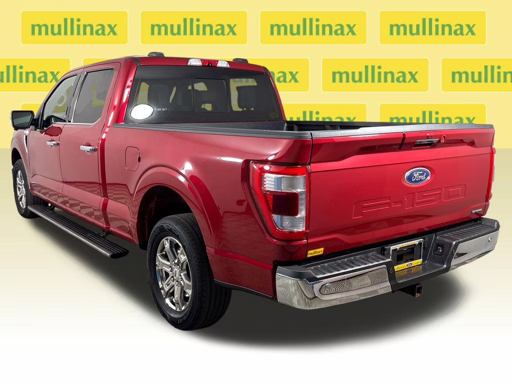 2021 Red Metallic Ford F-150 Lariat RWD Truck