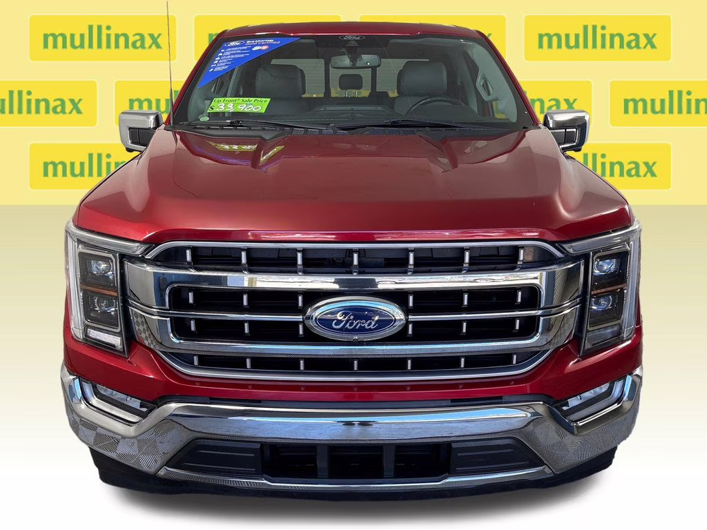 2021 Red Metallic Ford F-150 Lariat RWD Truck