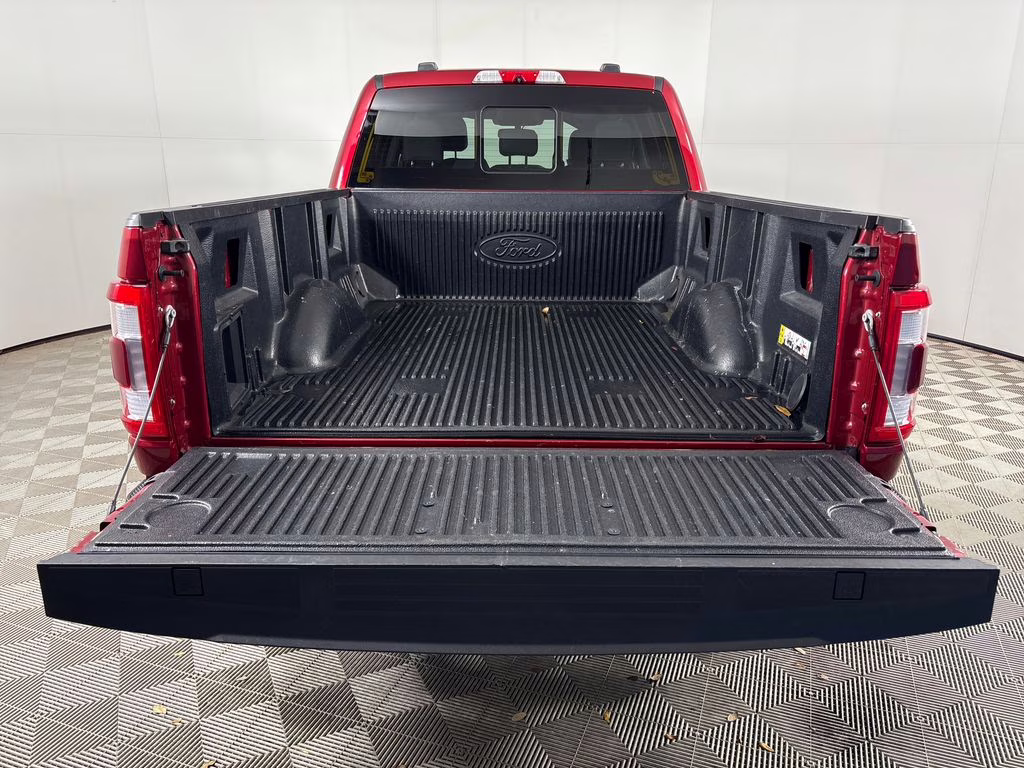 2021 Red Metallic Ford F-150 Lariat RWD Truck