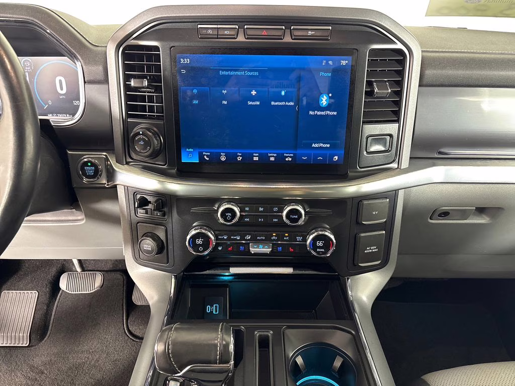 2021 Red Metallic Ford F-150 Lariat RWD Truck