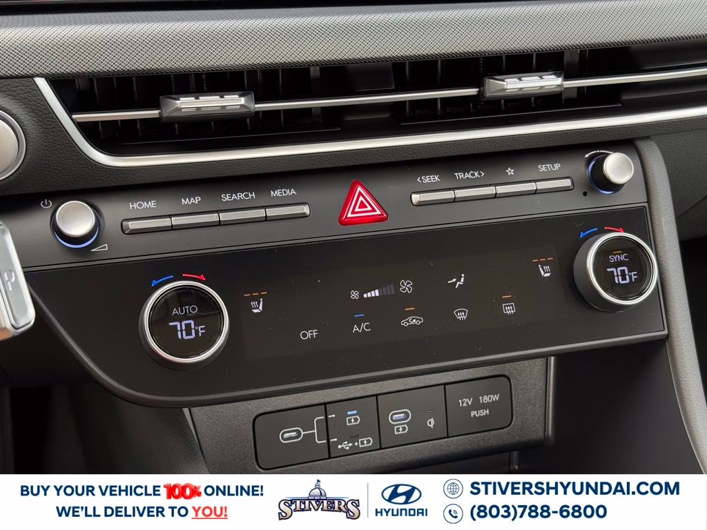 2026 Serenity White Hyundai Sonata SEL Sport FWD Sedan