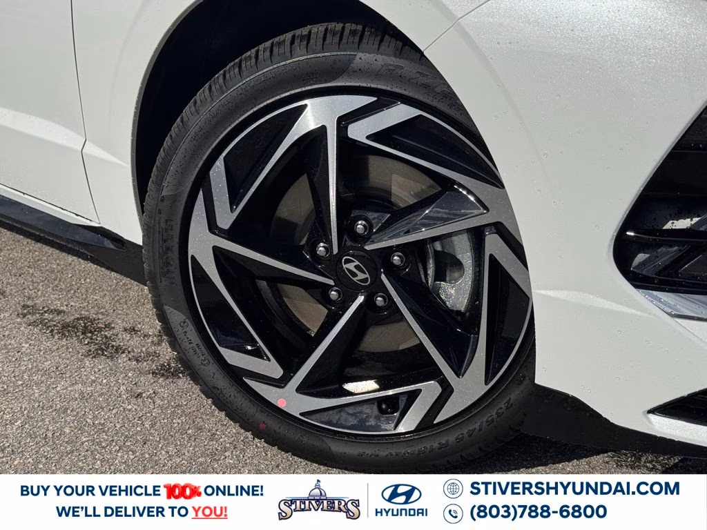 2026 Serenity White Hyundai Sonata SEL Sport FWD Sedan