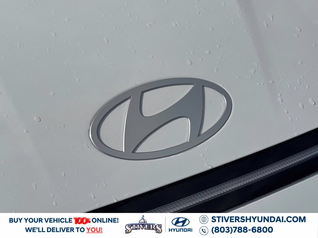 2026 Serenity White Hyundai Sonata SEL Sport FWD Sedan