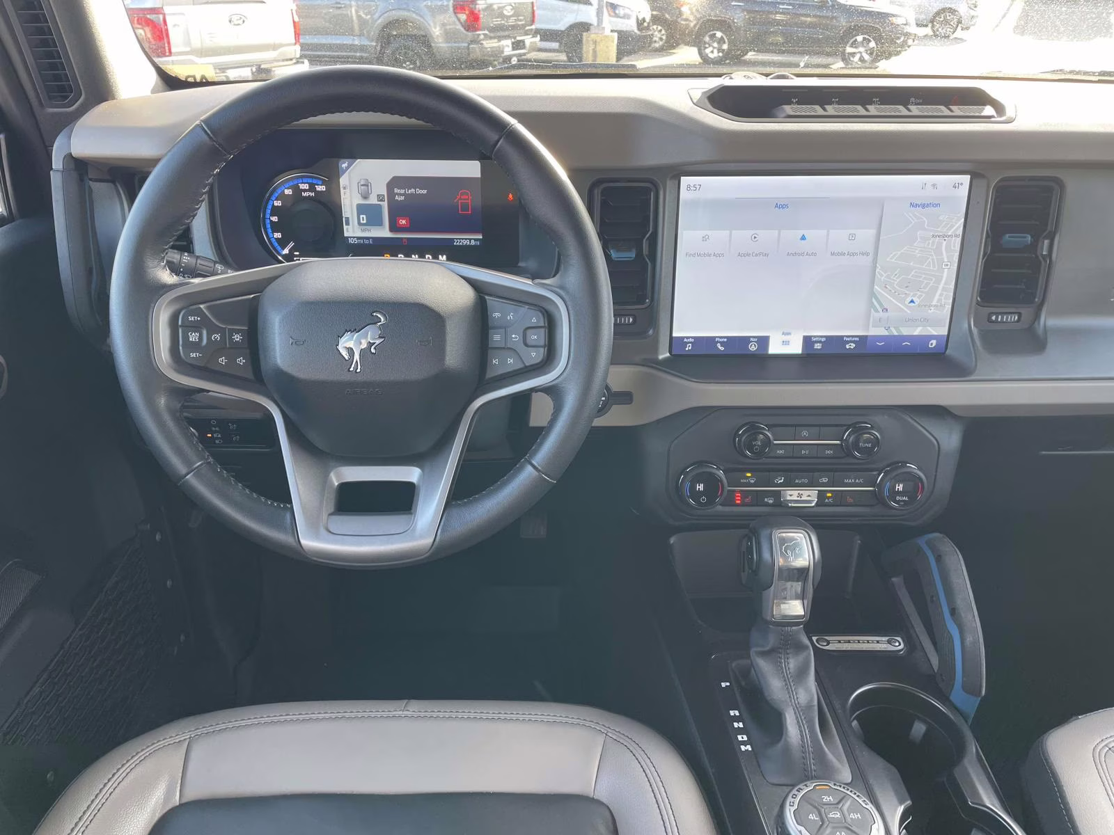 2024 Race Red Ford Bronco Wildtrak 4X4 SUV