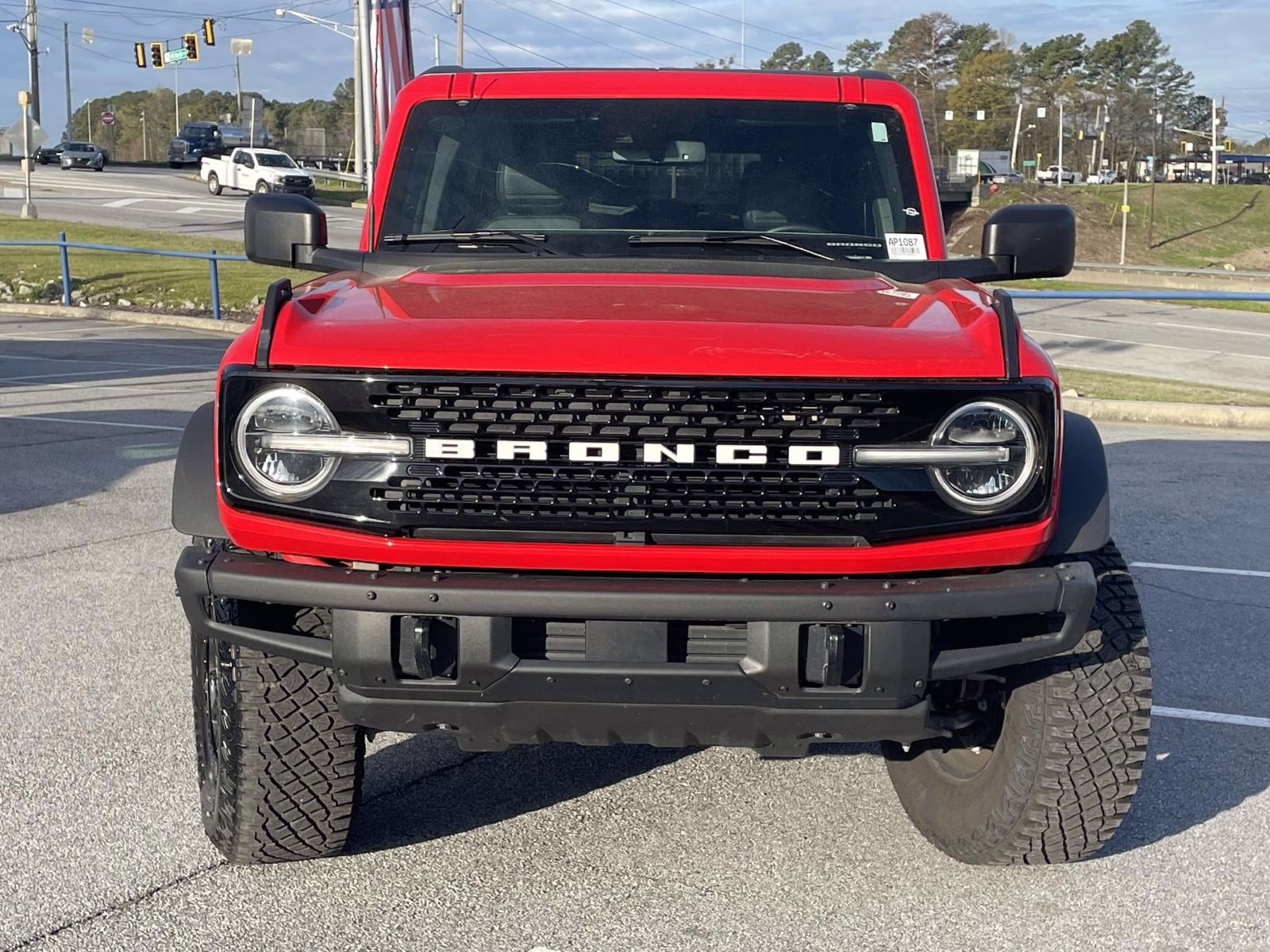 2024 Race Red Ford Bronco Wildtrak 4X4 SUV
