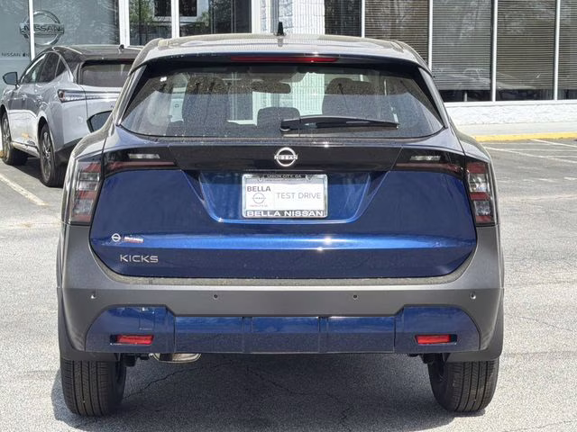 2026 Deep Blue Pearl Nissan Kicks S FWD SUV