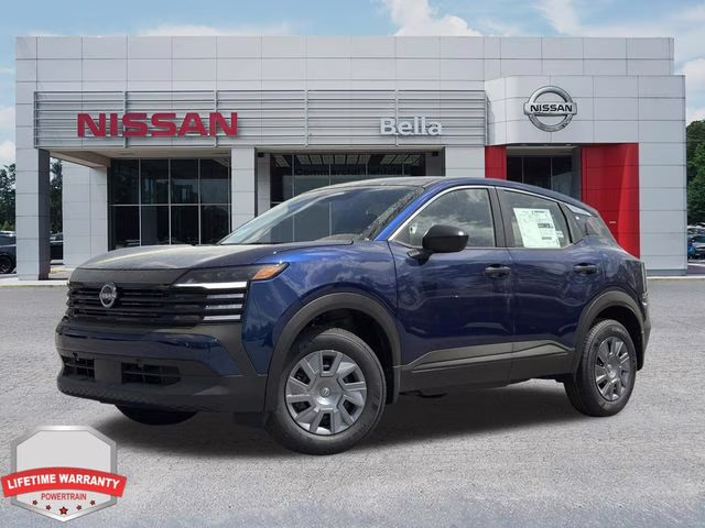 2026 Deep Blue Pearl Nissan Kicks S FWD SUV