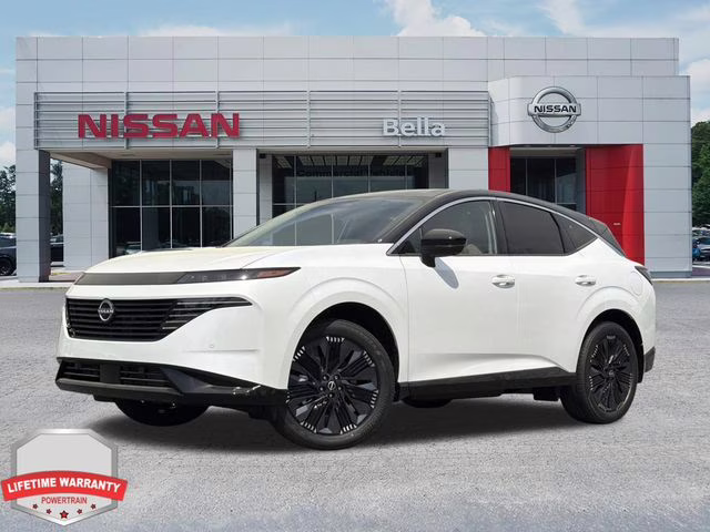 2026 Everest White Pearl/Black Nissan Murano Platinum AWD SUV
