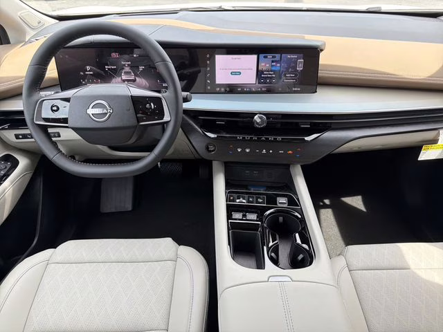 2026 Everest White Pearl/Black Nissan Murano Platinum AWD SUV