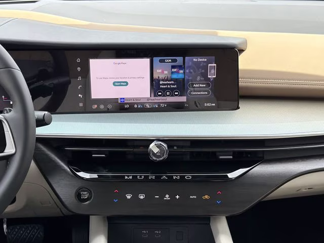 2026 Everest White Pearl/Black Nissan Murano Platinum AWD SUV