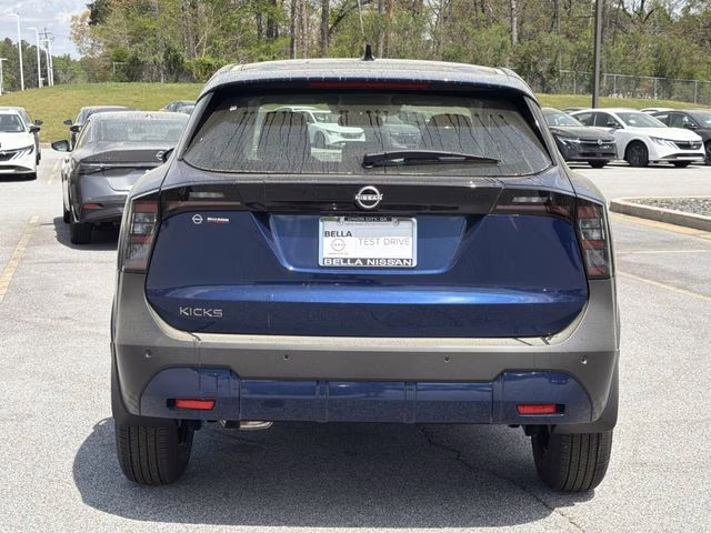2026 Deep Blue Pearl Nissan Kicks S FWD SUV