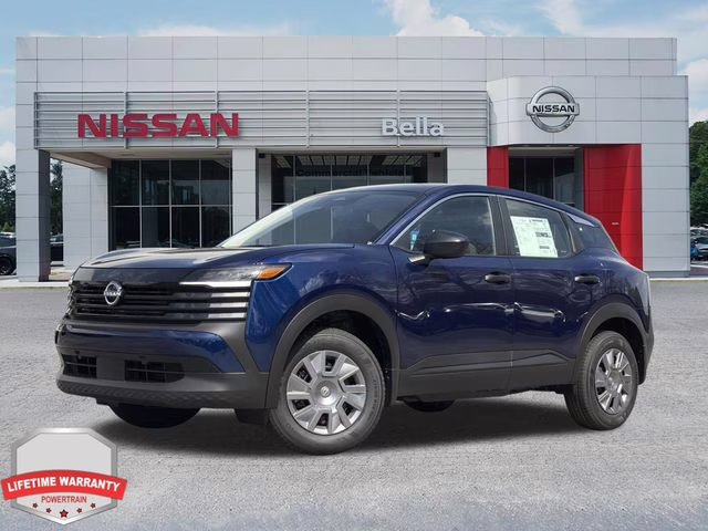 2026 Deep Blue Pearl Nissan Kicks S FWD SUV