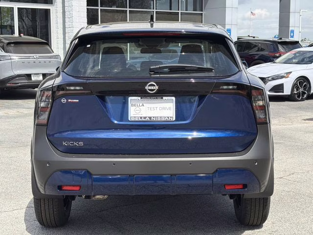 2026 Deep Blue Pearl Nissan Kicks S FWD SUV
