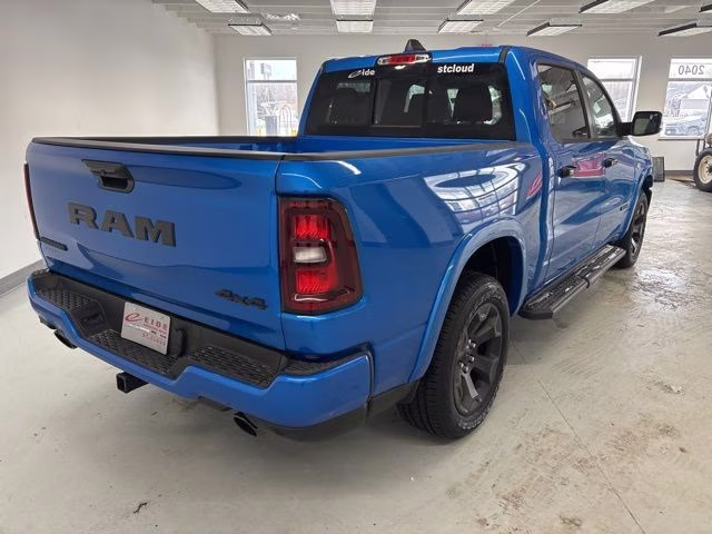 2026 Hydro Blue Pearlcoat Ram 1500 Big Horn Night Edition 4X4 Truck