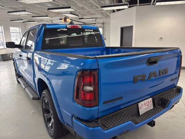 2026 Hydro Blue Pearlcoat Ram 1500 Big Horn Night Edition 4X4 Truck