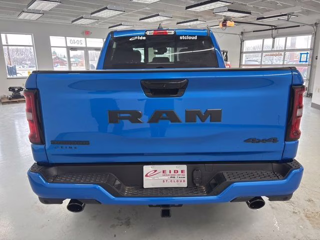 2026 Hydro Blue Pearlcoat Ram 1500 Big Horn Night Edition 4X4 Truck