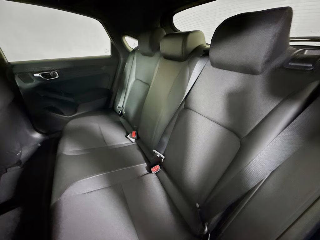 2026 Platinum White Pearl Honda Civic Sport FWD Hatchback