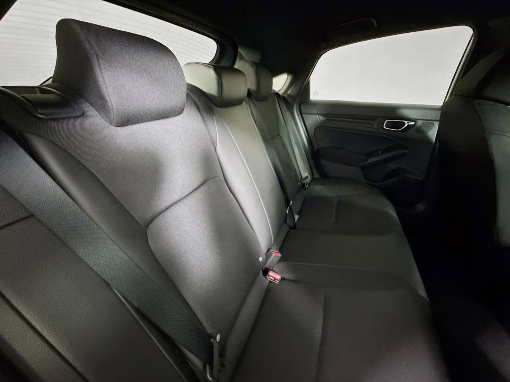 2026 Platinum White Pearl Honda Civic Sport FWD Hatchback