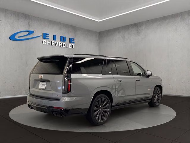 2025 Argent Silver Metallic Cadillac Escalade ESV V-Series AWD SUV