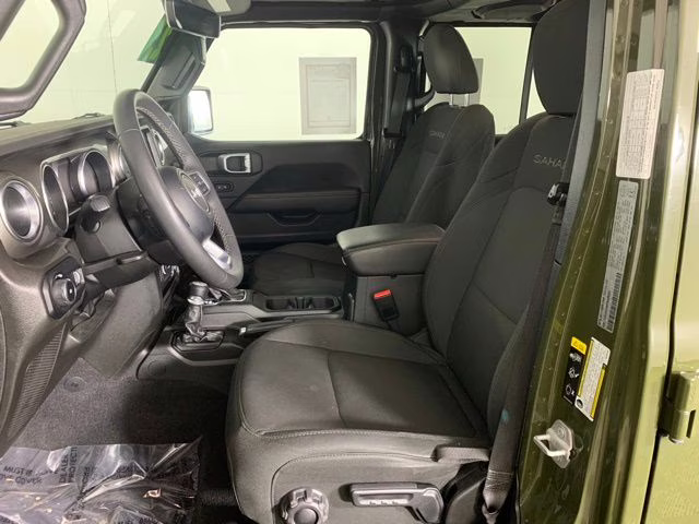 2023 Sarge Green Clearcoat Jeep Wrangler Sahara 4X4 SUV