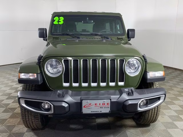 2023 Sarge Green Clearcoat Jeep Wrangler Sahara 4X4 SUV