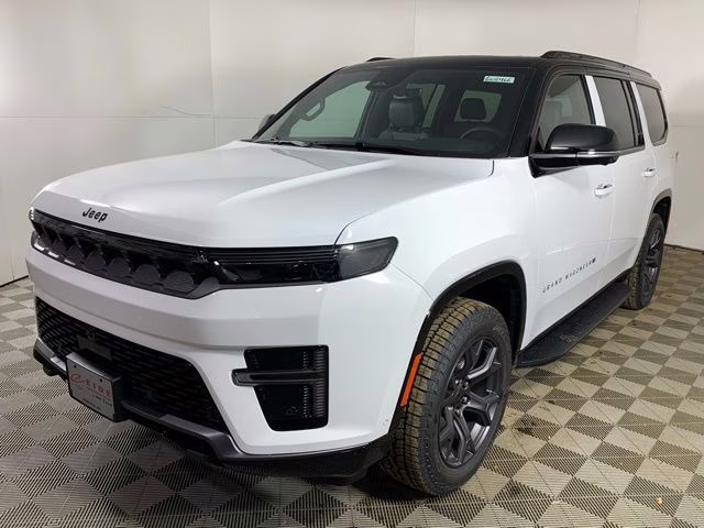 2026 Bright White Clearcoat Jeep Grand Wagoneer Upland 4X4 SUV