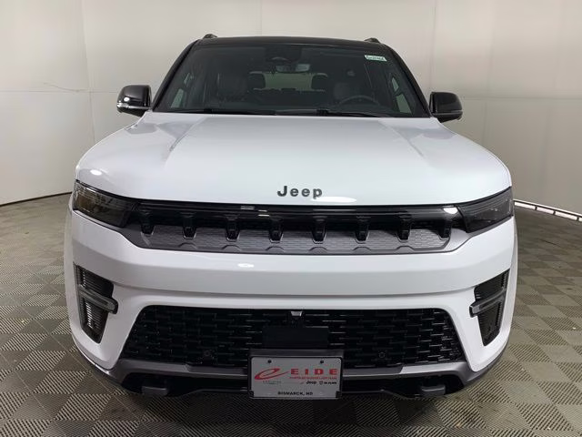 2026 Bright White Clearcoat Jeep Grand Wagoneer Upland 4X4 SUV