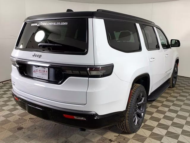 2026 Bright White Clearcoat Jeep Grand Wagoneer Upland 4X4 SUV