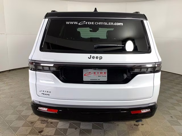 2026 Bright White Clearcoat Jeep Grand Wagoneer Upland 4X4 SUV