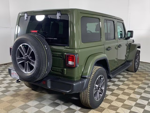 2023 Sarge Green Clearcoat Jeep Wrangler Sahara 4X4 SUV
