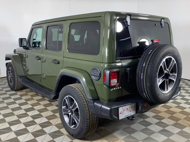 2023 Sarge Green Clearcoat Jeep Wrangler Sahara 4X4 SUV