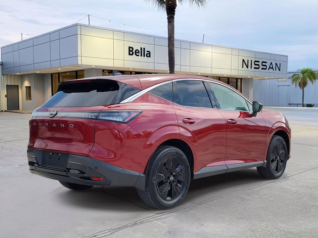 2025 Scarlet Ember Tintcoat Nissan Murano SV AWD SUV