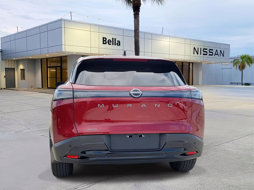 2025 Scarlet Ember Tintcoat Nissan Murano SV AWD SUV