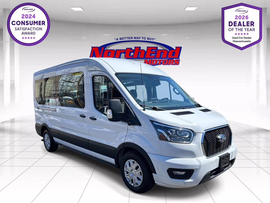 2023 Oxford White Ford Transit-350 XLT RWD Crossover