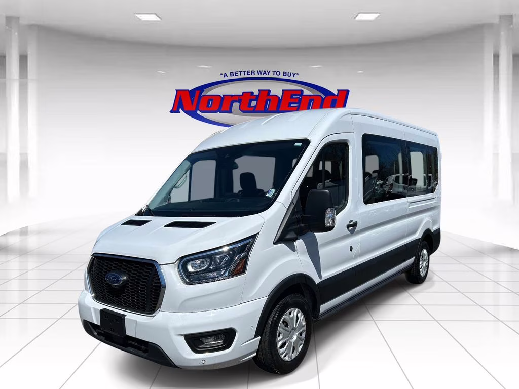 2023 Oxford White Ford Transit-350 XLT RWD Crossover