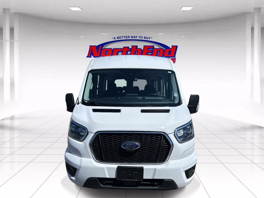 2023 Oxford White Ford Transit-350 XLT RWD Crossover