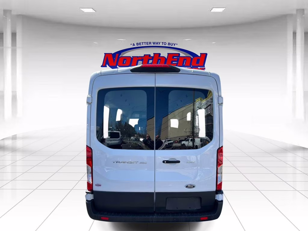 2023 Oxford White Ford Transit-350 XLT RWD Crossover