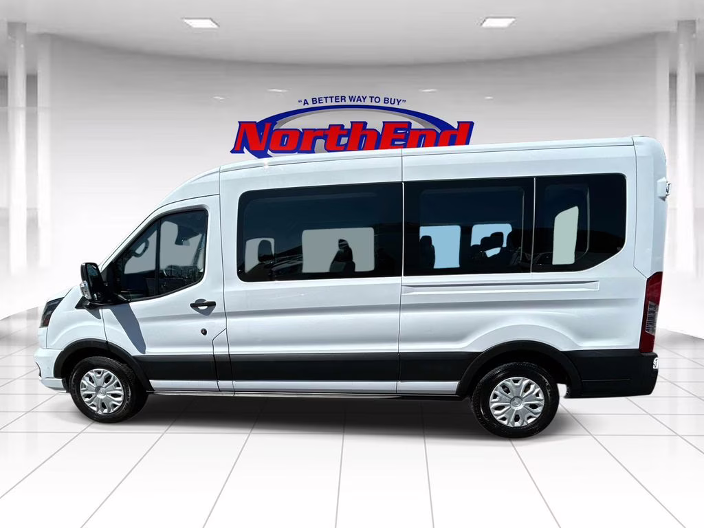 2023 Oxford White Ford Transit-350 XLT RWD Crossover